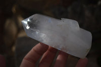 Polished Clear Quartz Crystal Points x 6 From Madagascar