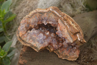 Natural Amethyst Crystal Centred Geodes  x 6 From Zululand, South Africa - TopRock