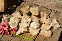 Natural Mixed Selection Of Small Quartz Clusters  x 24 From Madagascar - TopRock