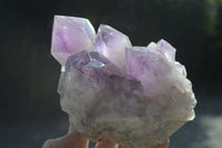 Natural Jacaranda Amethyst Clusters  x 3 From Mumbwa, Zambia - Toprock Gemstones and Minerals 