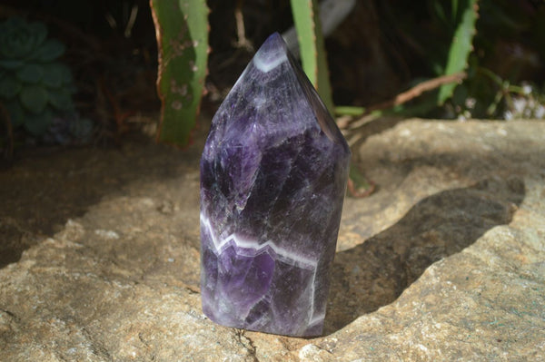 Polished Dream Amethyst Point x 1 From Madagascar