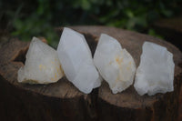 Natural Small Candle Quartz Crystals  x 35 From Madagascar - Toprock Gemstones and Minerals 