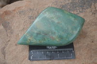 Polished Large Green Aventurine Free Forms  x 3 From Zimbabwe - TopRock