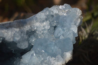 Natural Blue Celestite Geode Specimen  x 1 From Sakoany, Madagascar