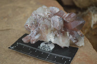 Natural Red Hematoid Phantom Quartz Crystals & Clusters  x 6 From Karoi, Zimbabwe - Toprock Gemstones and Minerals 