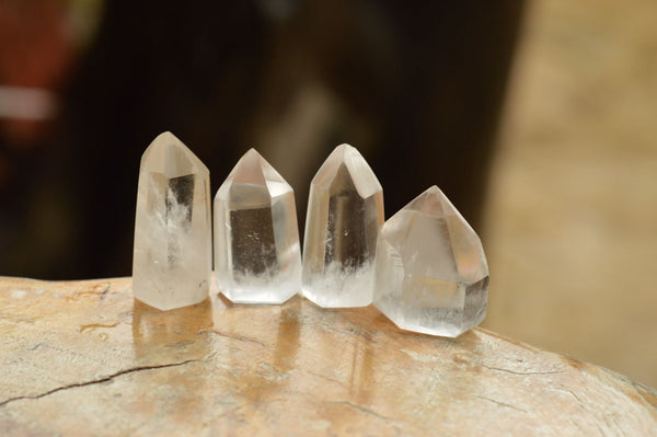 Polished Mini Clear Quartz Crystal Points x 70 From Madagascar - TopRock