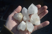 Natural Small Candle Quartz Crystals  x 35 From Madagascar - Toprock Gemstones and Minerals 