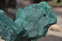 Natural Malachite Specimens x 2 From Congo