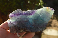 Natural Cobbed & Stone Sealed Watermelon Fluorite Pieces x 12 From Uis, Namibia - TopRock