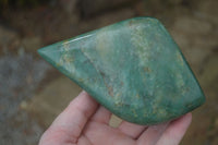 Polished Large Green Aventurine Free Forms  x 3 From Zimbabwe - TopRock