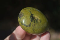 Polished Large Green Opal Palm Stones  x 12 From Antsirabe, Madagascar - Toprock Gemstones and Minerals 