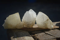 Natural Small Candle Quartz Crystals  x 35 From Madagascar - Toprock Gemstones and Minerals 