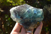 Natural Cobbed & Stone Sealed Watermelon Fluorite Pieces x 12 From Uis, Namibia - TopRock