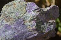 Natural Rough Stichtite & Serpentine Specimens x 2 From Barberton, South Africa