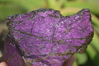 Natural Metallic Purpurite Cobbed Specimens x 3 From Erongo, Namibia