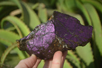 Natural Metallic Purpurite Cobbed Specimens x 3 From Erongo, Namibia