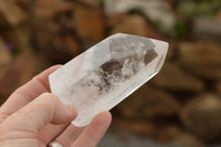 Polished Clear Quartz Crystal Points x 6 From Madagascar - TopRock