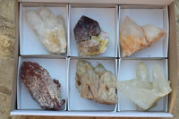 Natural Mixed Selection Of Quartz Specimens  x 6 From Southern Africa - TopRock