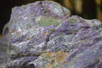 Natural Rough Stichtite & Serpentine Specimens x 2 From Barberton, South Africa