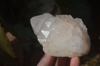 Natural Large Clear White Quartz Crystal Formations  x 6 From Madagascar