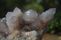 Natural Pale Lilac Spirit Quartz Clusters  x 2 From Boekenhouthoek, South Africa - Toprock Gemstones and Minerals 