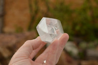 Polished Clear Quartz Crystal Points x 6 From Madagascar - TopRock