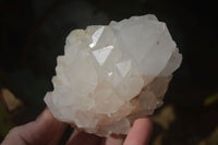 Natural Large Clear White Quartz Crystal Formations  x 6 From Madagascar