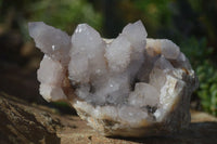 Natural Pale Lilac Spirit Quartz Clusters  x 2 From Boekenhouthoek, South Africa - Toprock Gemstones and Minerals 