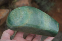 Polished Large Green Aventurine Free Forms  x 3 From Zimbabwe - TopRock