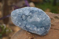 Natural Blue Celestite Crystal A Grade Specimens  x 2 From Madagascar - Toprock Gemstones and Minerals 