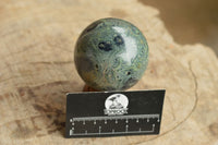 Polished Groovy Stromatolite / Nebula Jasper Spheres  x 4 From Katsepy, Madagascar - TopRock