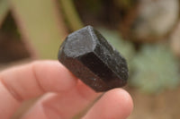 Natural Rough Schorl Black Tourmaline Crystals x 35 From Zimbabwe