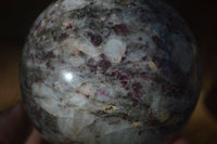 Polished Rubellite Pink Tourmaline Matrix Sphere x 1 From Madagascar