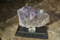 Natural Sugar Amethyst Clusters x 4 From Solwezi, Zambia