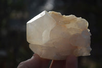 Natural Large Clear White Quartz Crystal Formations  x 6 From Madagascar