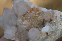 Natural Pale Lilac Spirit Quartz Clusters  x 2 From Boekenhouthoek, South Africa - Toprock Gemstones and Minerals 