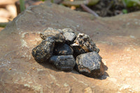 Natural Black Tourmaline Schorl Pieces  x 2 Kg Lot From Zambia - TopRock