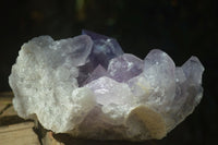 Natural Jacaranda Amethyst Clusters x 2 From Mumbwa, Zambia - TopRock