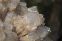 Natural Extra Large Cascading White Phantom Smokey Quartz Cluster x 1 From Luena, Congo