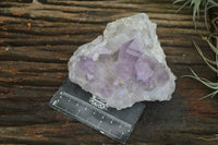 Natural Jacaranda Amethyst Clusters  x 3 From Mumbwa, Zambia - Toprock Gemstones and Minerals 