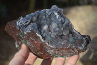 Natural Drusy Coated Ball Malachite On Dolomite Specimens x 2 From Likasi, Congo