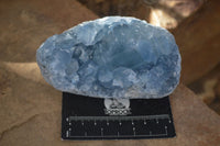 Natural Blue Celestite Crystal A Grade Specimens  x 2 From Madagascar - Toprock Gemstones and Minerals 