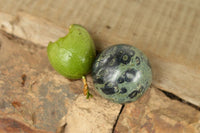 Polished Groovy Stromatolite / Nebula Jasper Spheres  x 4 From Katsepy, Madagascar - TopRock