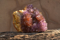 Natural Dark "Amethystos" Amethyst Plates  x 12 From Kwaggafontein, South Africa - TopRock