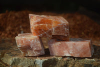 Natural New Sunset Orange Calcite Specimens  x 24 From Spitzkop, Namibia - Toprock Gemstones and Minerals 