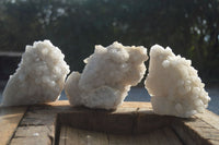 Natural Candle Quartz Crystal Formations  x 3 From Madagascar - Toprock Gemstones and Minerals 