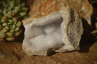 Natural Blue Lace Agate Geode Specimens  x 12 From Nsanje, Malawi