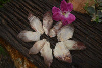 Natural Red Hematoid Quartz Specimens x 12 From Karoi, Zimbabwe - TopRock