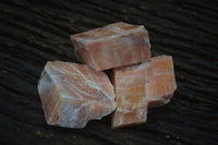 Natural New Sunset Orange Calcite Specimens  x 24 From Spitzkop, Namibia - Toprock Gemstones and Minerals 