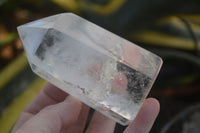 Polished Large Clear Quartz Points  x 2 From Madagascar - Toprock Gemstones and Minerals 